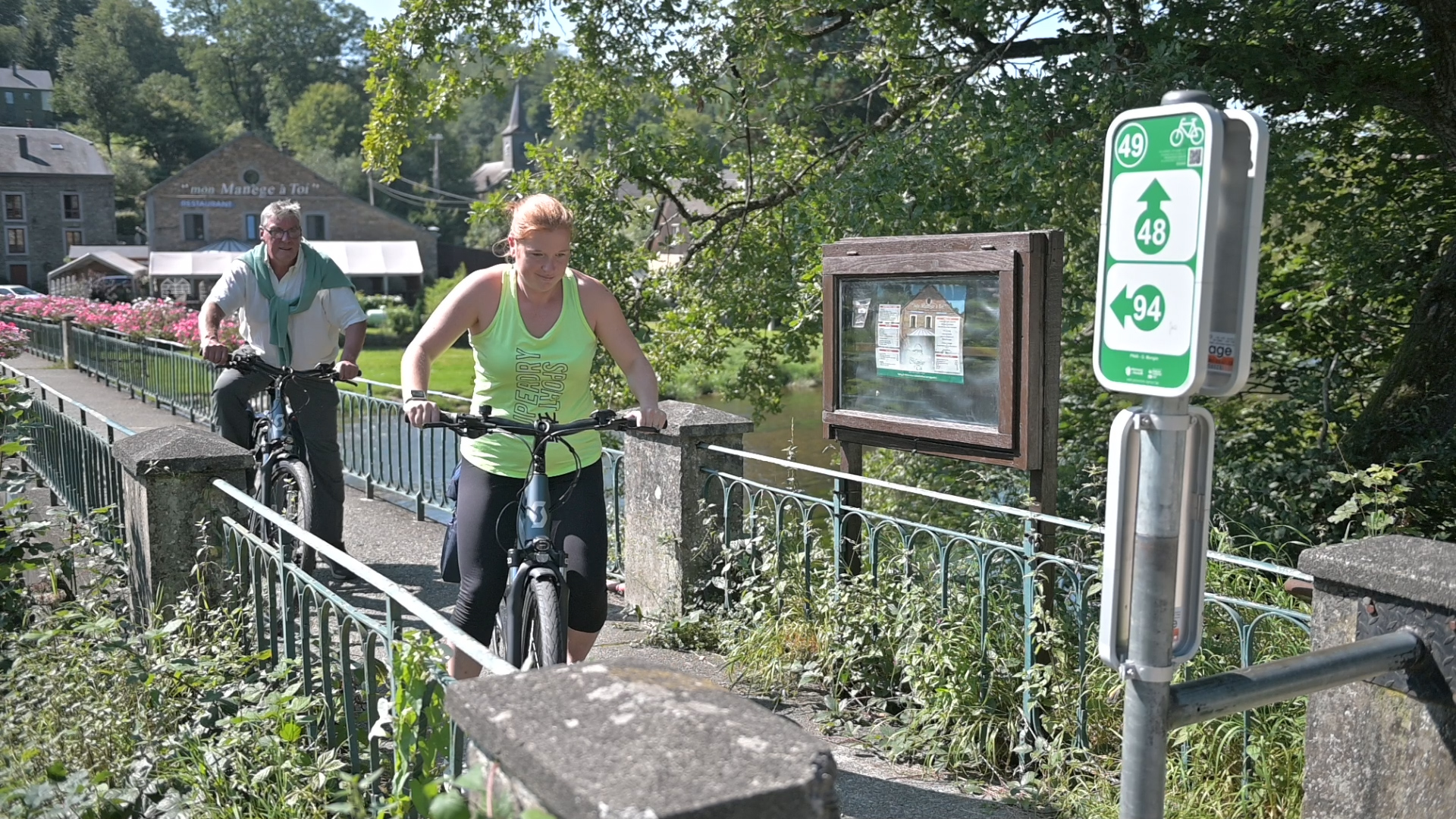 Inauguration du réseau Points-Noeuds de la partie sud de la Province de Namur