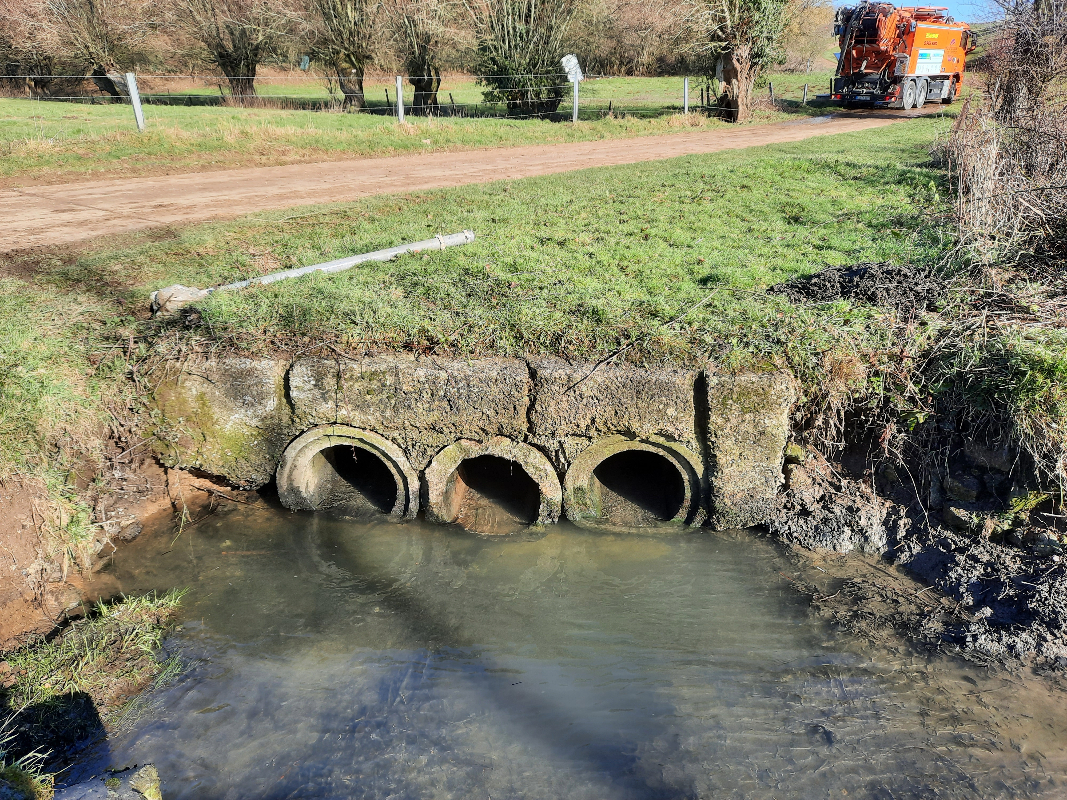 Ruisseau d'Hubietsaut - après travaux