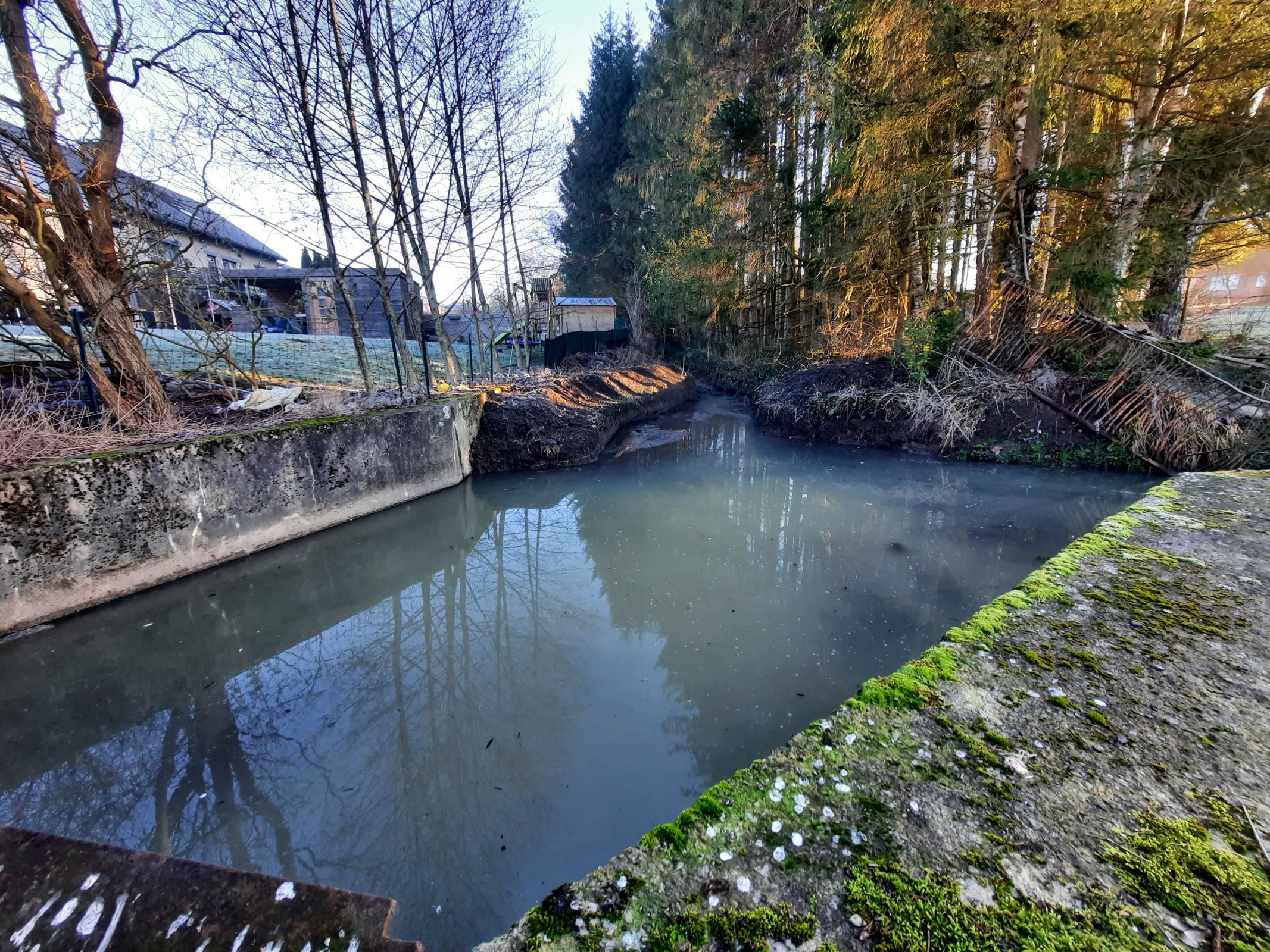 Ruisseau des Forges après travaux