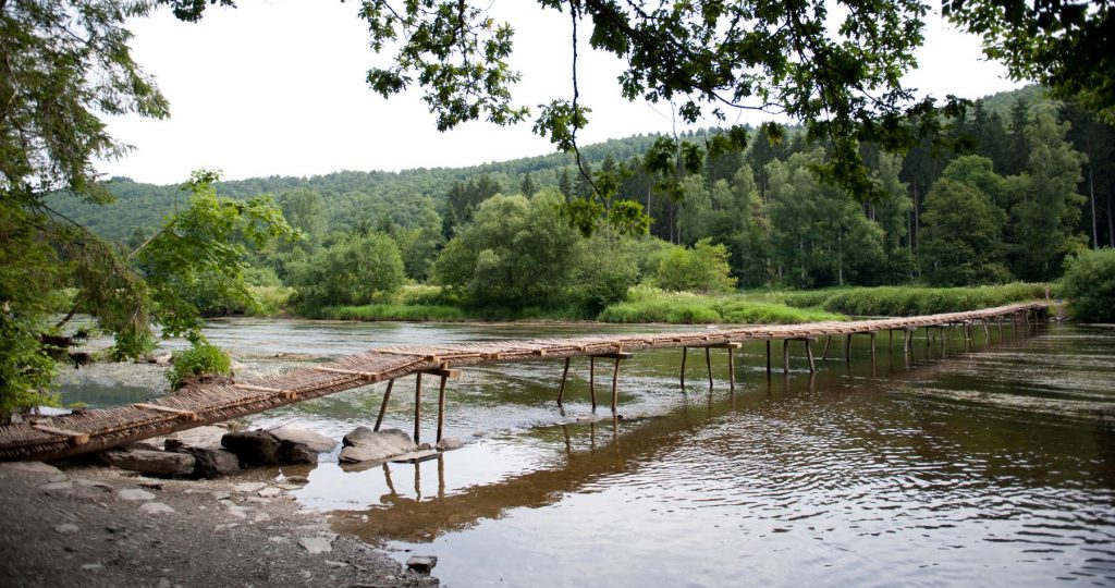 Ouvrages d'art : passerelle