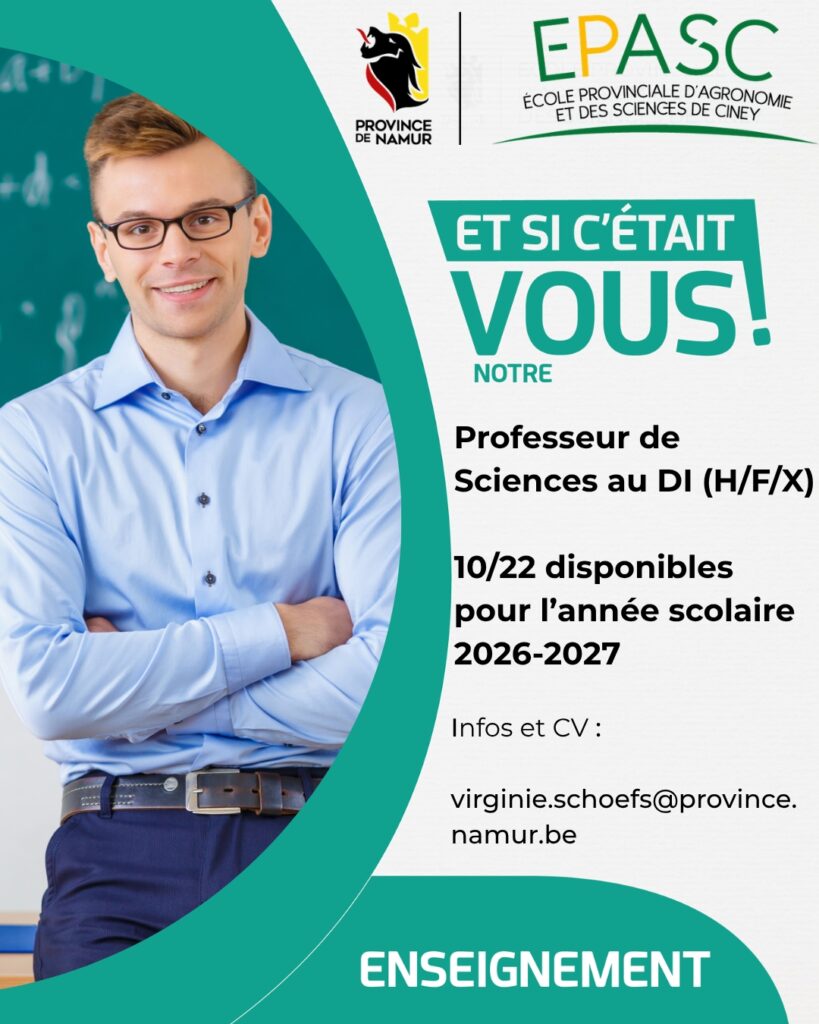 Professeur.e de sciences au DI (h/f/x)